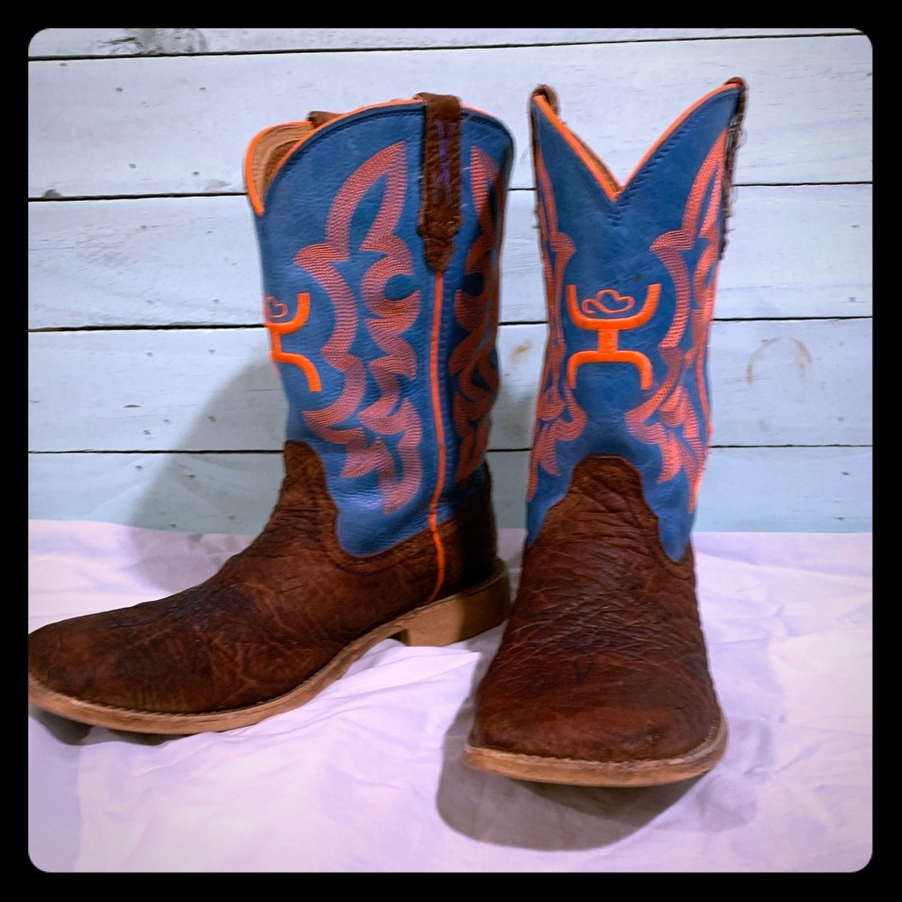 Twisted X Kids Hooey Square Toe Boot